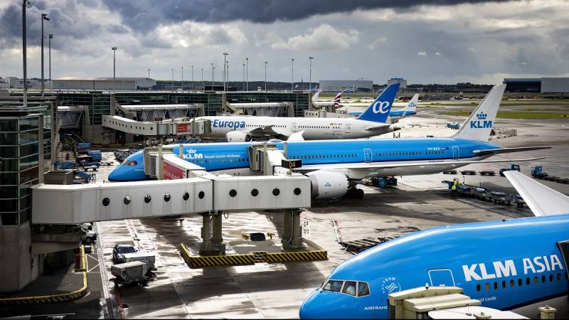 Don't expect KLM to fly empty to Schiphol the next day