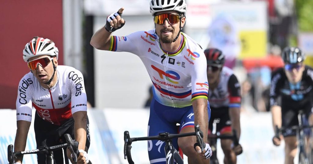 Peter Sagan knows again what it means to win: The Slovakian races for her first win of the season |  Cycling