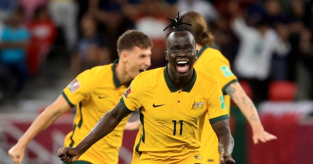 Refugee Awer Mabel helps Australia with a penalty kick on World Cup ticket: 'I knew I'd score' |  foreign football