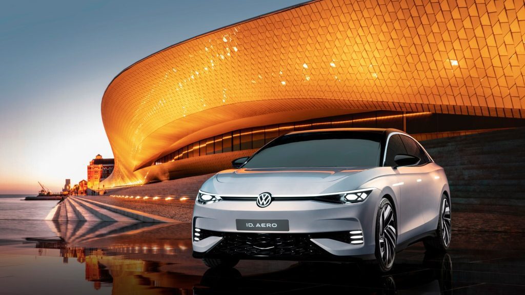 Volkswagen unveils its first fully electric sedan