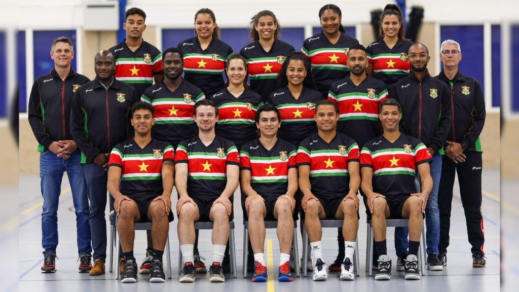 The korfball team left Surinamese for the United States to participate in the World Games