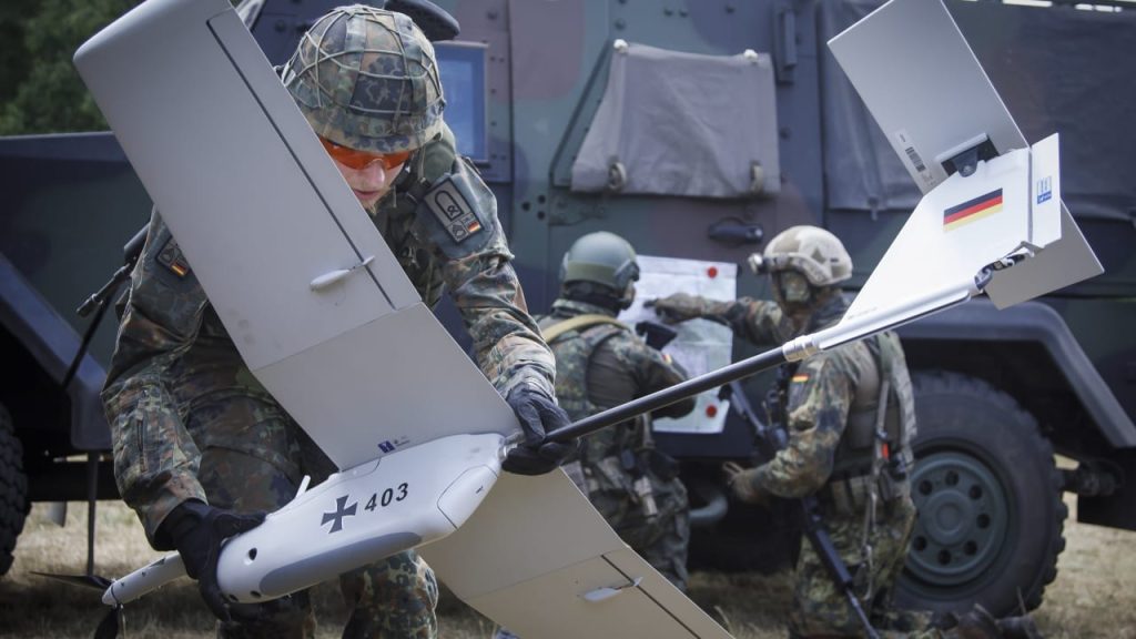 Lambrecht confirms during a visit to the troops: the arming of drones is approaching!  |  Policy
