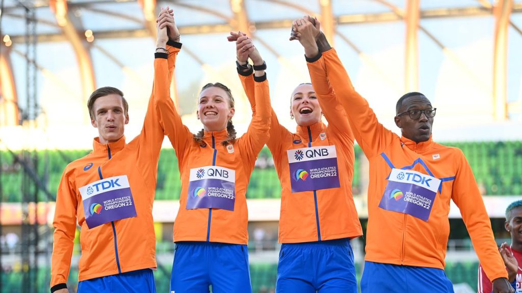 The Netherlands equals the record for four medals at the World Championships in Athletics: 'Ambition was five' |  Currently
