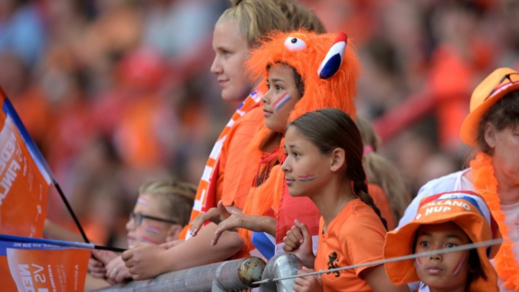 The lionesses are defending the European Championship title, but the orange craziness hasn't erupted yet