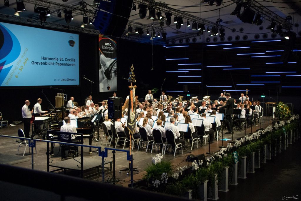 Harmonie St. Cecilia Grevenbicht-Papenhoven bereidt zich voor op het Wereld Muziek Concours