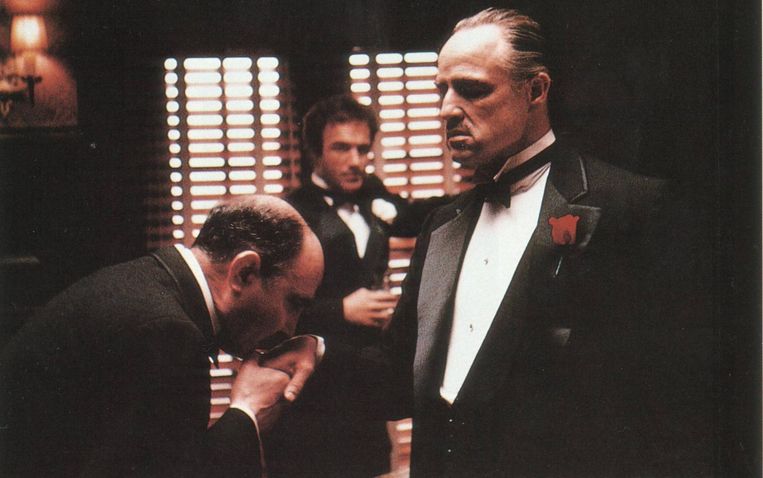 From left: Salvatore Corsetto, James Caan and Marlon Brando in Francis Ford Coppola's The Godfather.  picture 