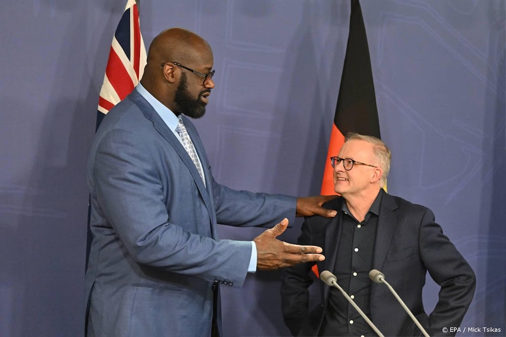 Basketball player Shaq supports Australia's 'Voice' campaign