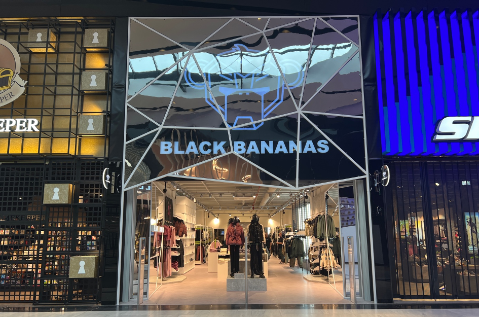 BLACK Bananas opens flagship store in Westfield Mall, Netherlands