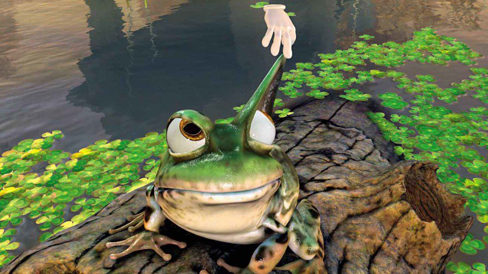 Froggy demonstrates how animations can be calculated directly in the graphics processor using a feature called Stream-Out.  By the way: All Geforce 8 demos except Waterworld run on Windows XP using OpenGL.
