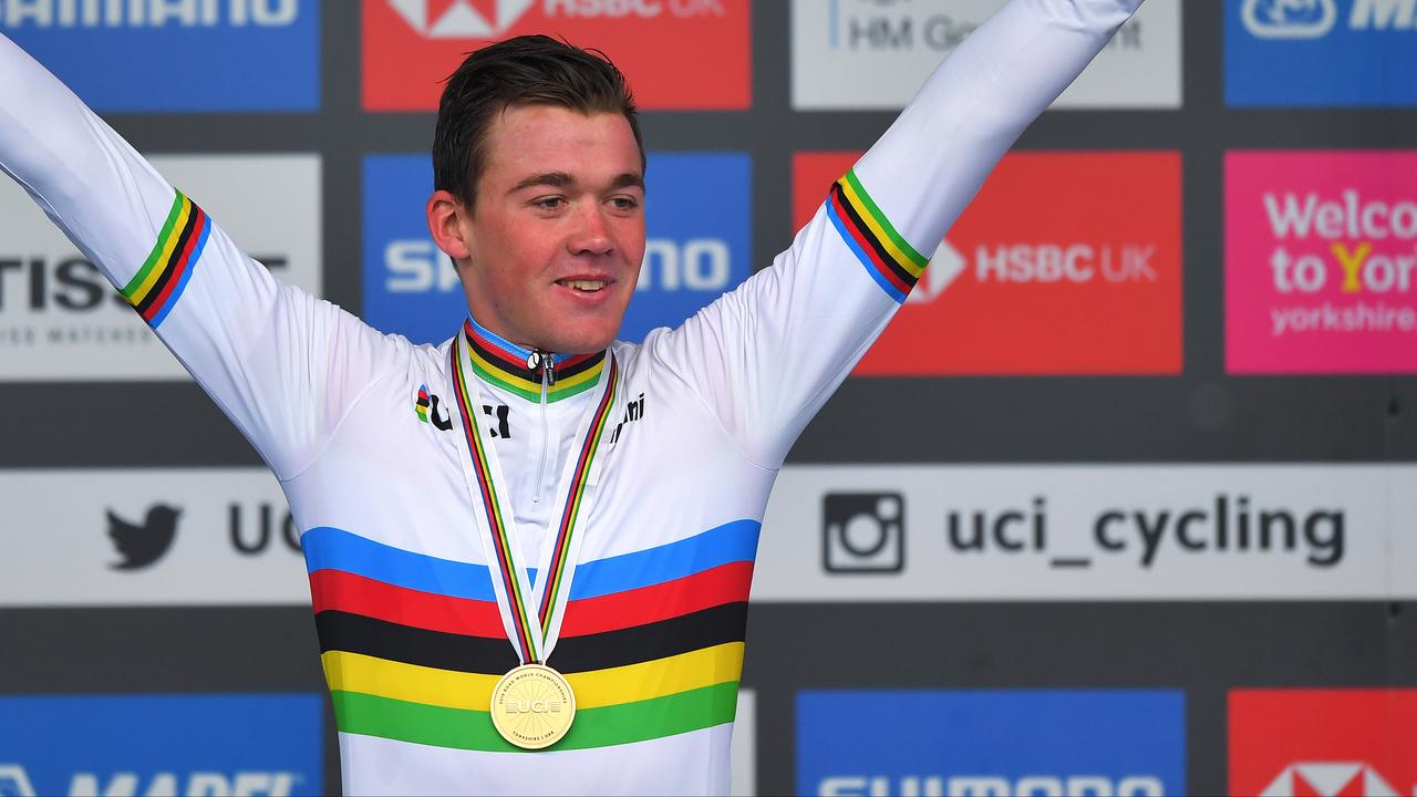 Mads Pedersen became world champion in 2019 in Yorkshire.  It is not in Australia.