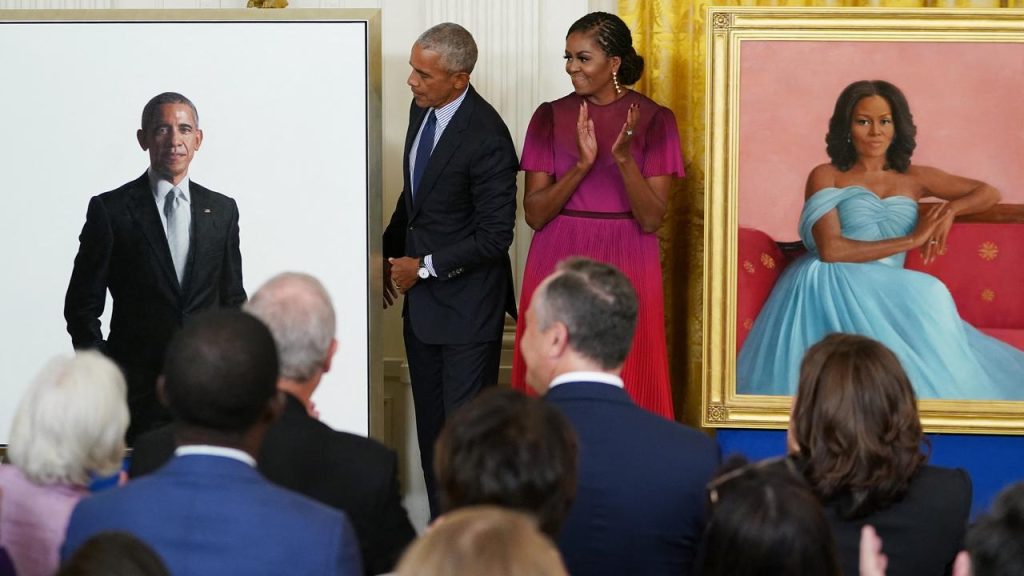 Photos of Michelle and Barack Obama in the White House have finally been revealed |  Currently