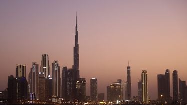 Dubai skyscrapers Burj Khalifa