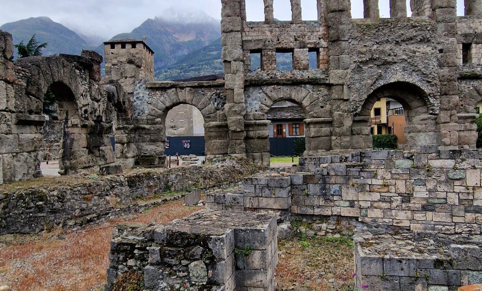 Roman remains in Aosta