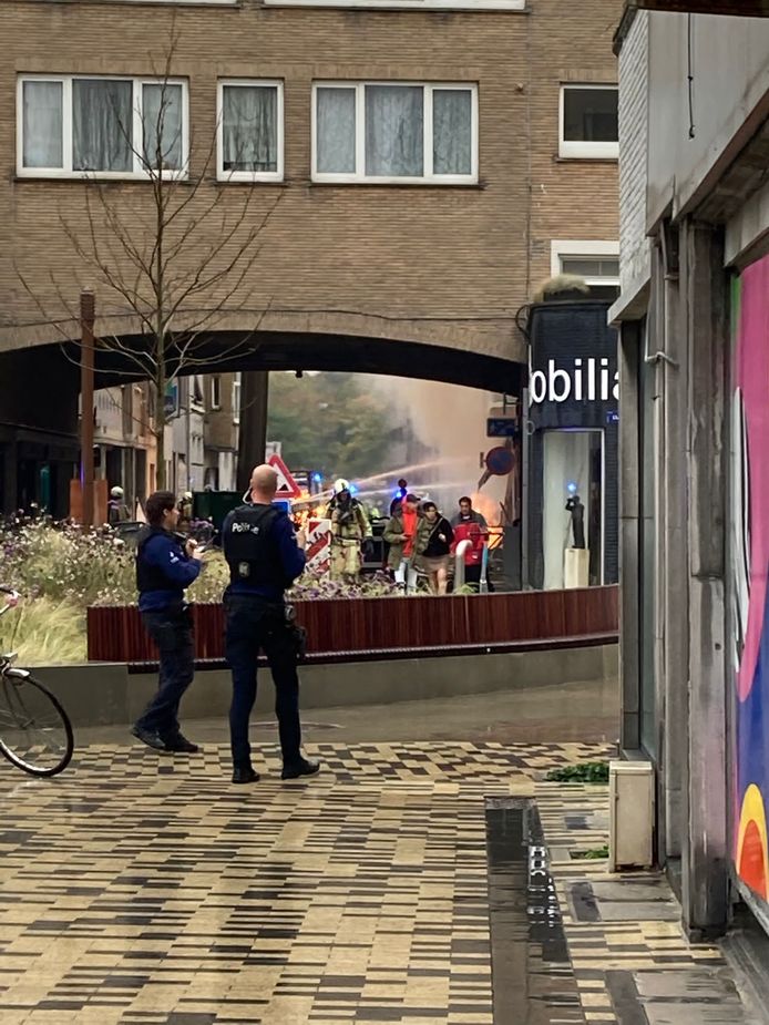 Oostende Ooststraat . gas explosion