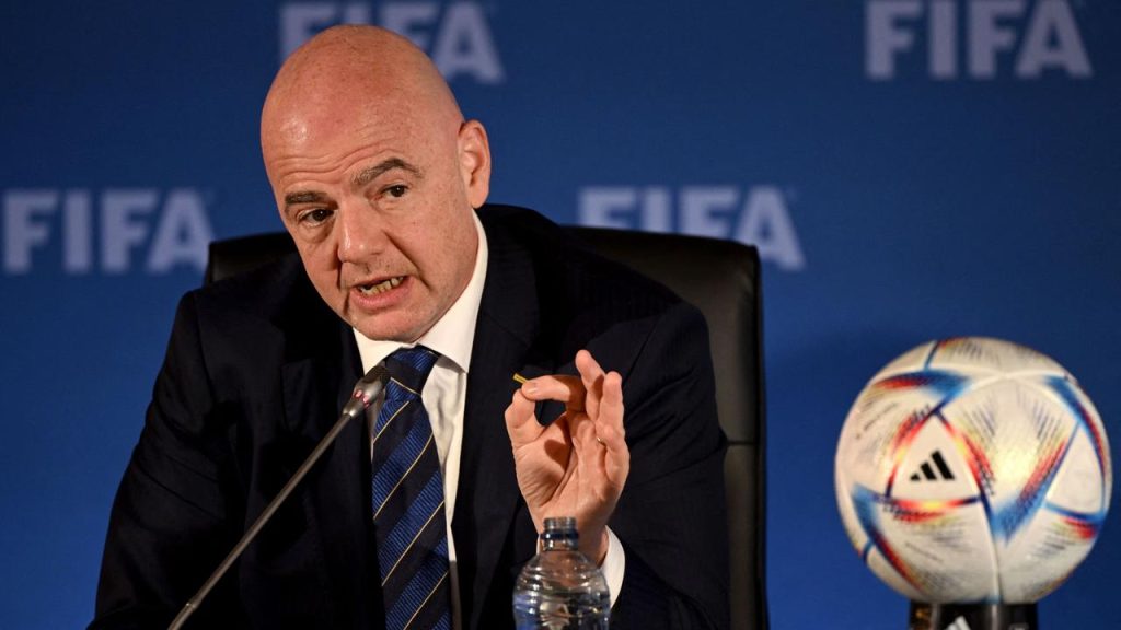 FIFA President Infantino angry at channels: 'Women's World Cup 100 times less offer'