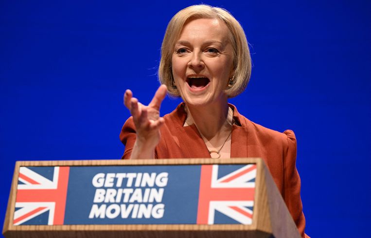 A nervous Liz Truss survived her party convention speech, thanks in part to Greenpeace