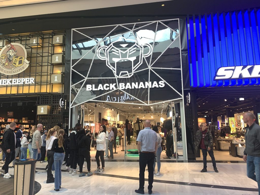 This new business has recently opened in Westfield Mall, Netherlands