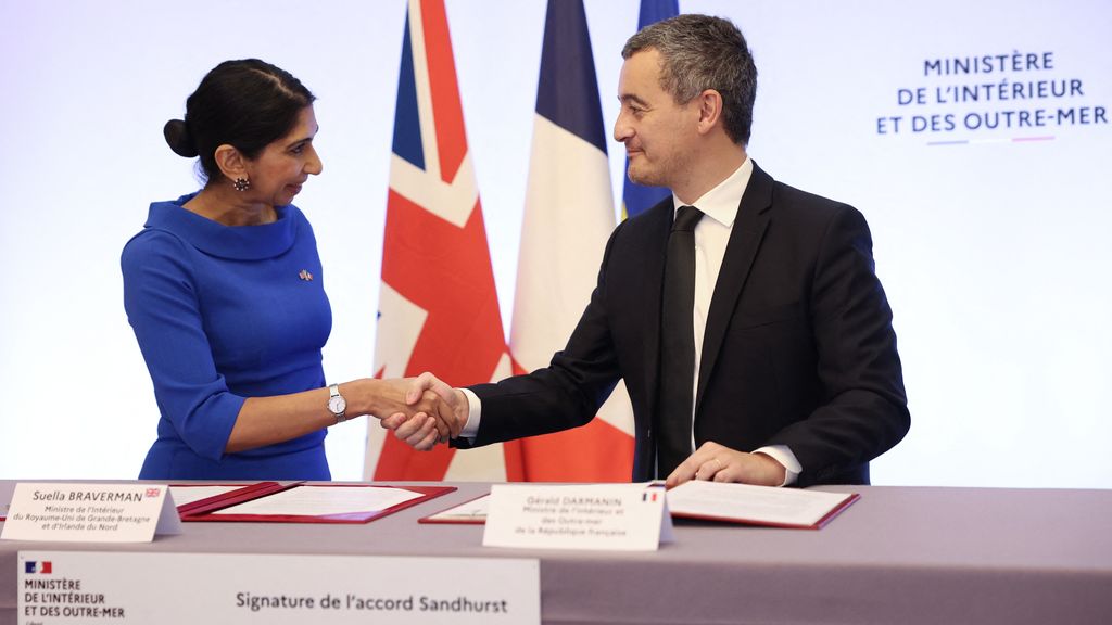The UK and France have agreed to reduce the number of migrants crossing the Channel