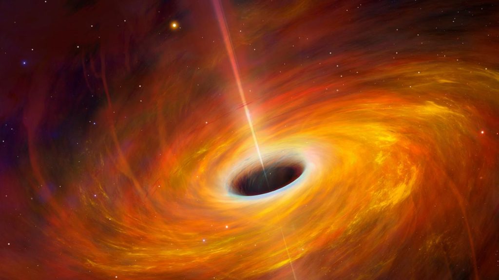 Astronomers have discovered a supermassive black hole 'practically in our backyard' |  Sciences