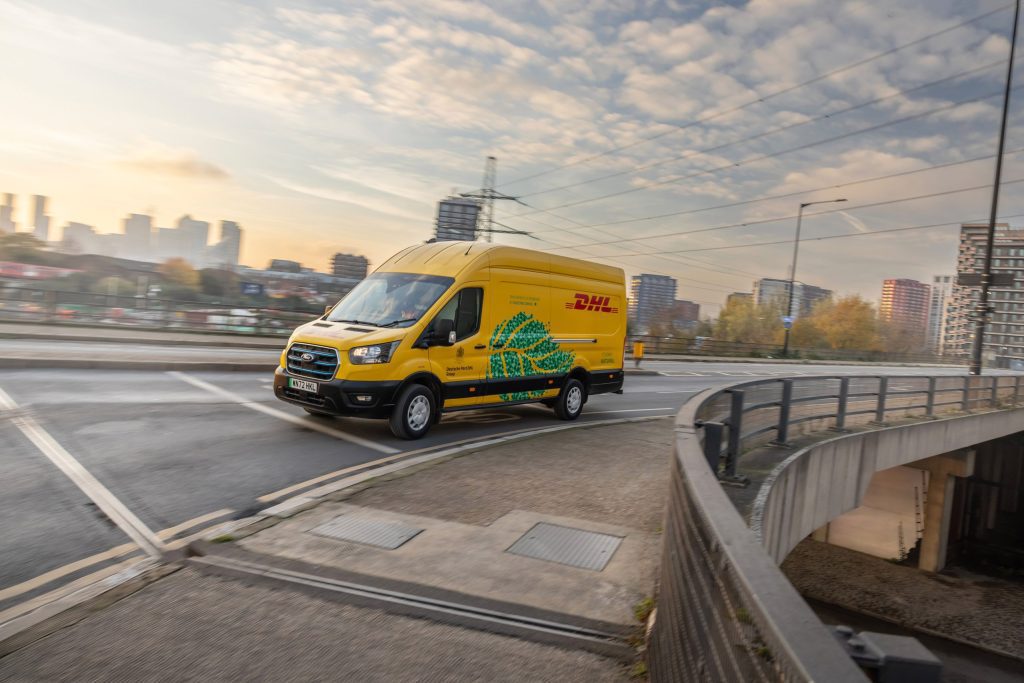 DHL goes even further with Ford Pro • Besteauto.nl