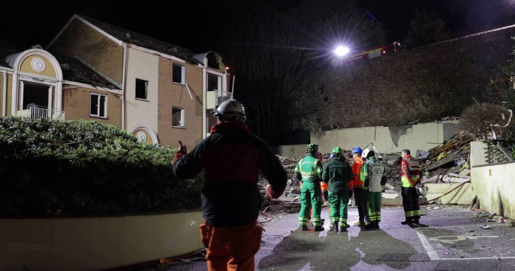 Five dead after an explosion in an apartment building in Jersey, four missing  Abroad