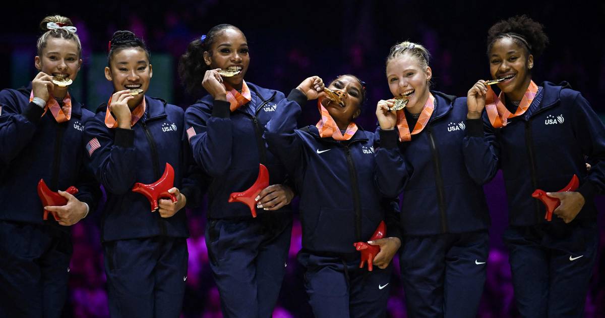 USA gymnasts claim their sixth consecutive world title |  other sports