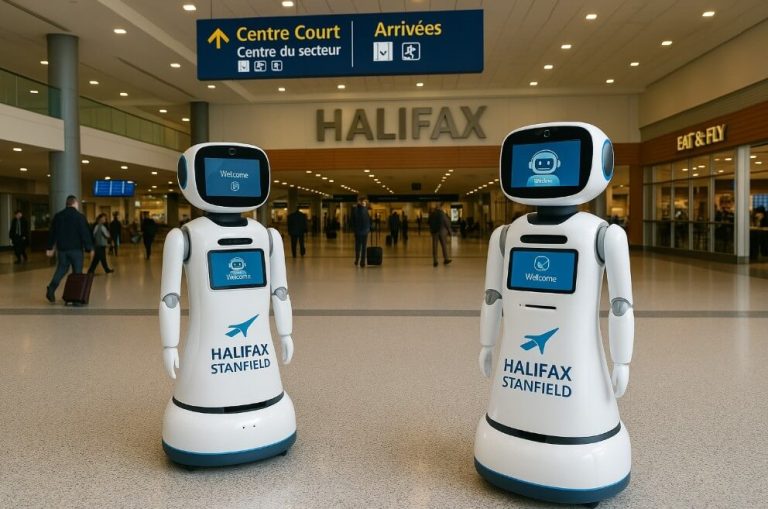 Halifax Stanfield Airport Pilots Passenger Service Robots in Bid to Boost Traveler Experience