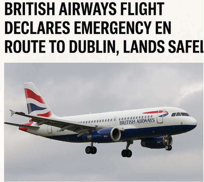 British Airways Flight Declares Emergency en Route to Dublin, Lands Safely British Airways Flight Declares Emergency en Route to Dublin, Lands Safely