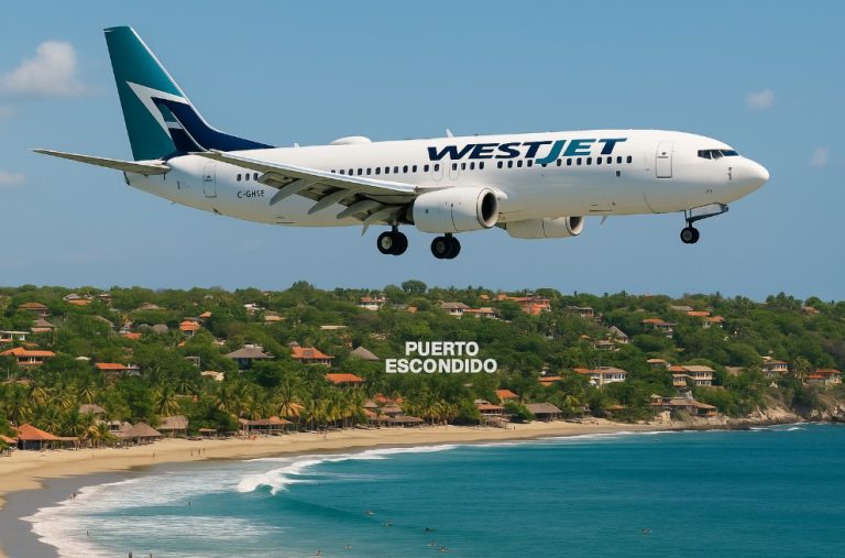 WestJet Expands Mexico Network with New Calgary–Puerto Escondido Route