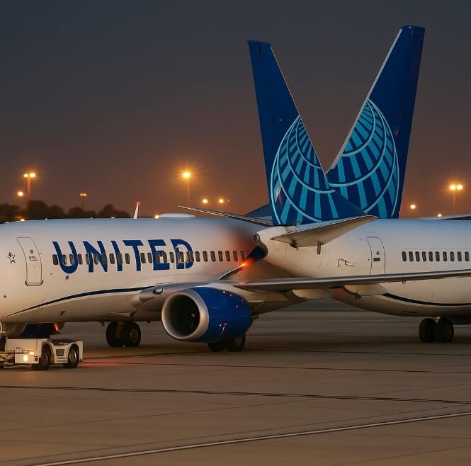 Two United Airlines Jets Collide on Ground at San Francisco Airport; FAA Opens Investigation Two United Airlines Jets Collide on Ground at San Francisco Airport; FAA Opens Investigation