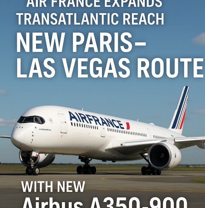 Air France Expands Transatlantic Reach With New Paris–Las Vegas Route Air France Expands Transatlantic Reach With New Paris–Las Vegas Route