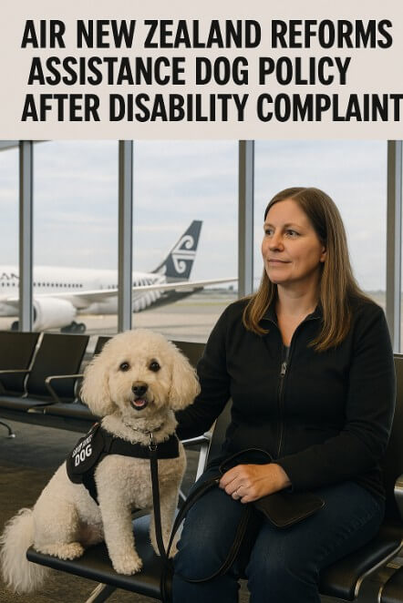Air New Zealand Reforms Assistance Dog Policy After Disability Complaint Air New Zealand Reforms Assistance Dog Policy After Disability Complaint