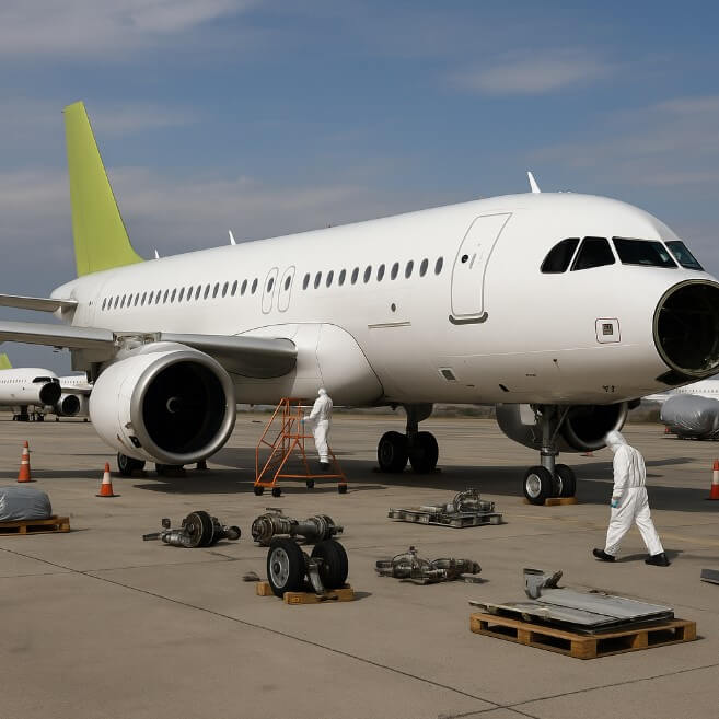 Engine Shortages Push Airlines to Scrap New Airbus Jets for Parts Engine Shortages Push Airlines to Scrap New Airbus Jets for Parts