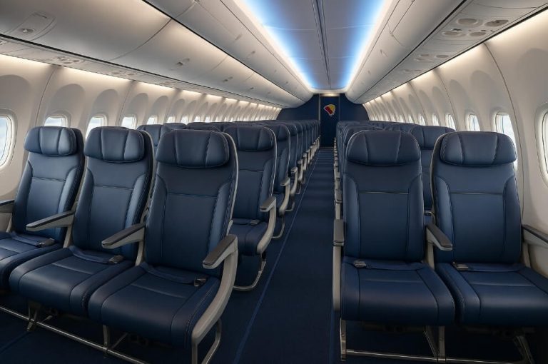 Southwest Airlines Unveils First Boeing 737 MAX With Modernized RECARO Cabin Interiors