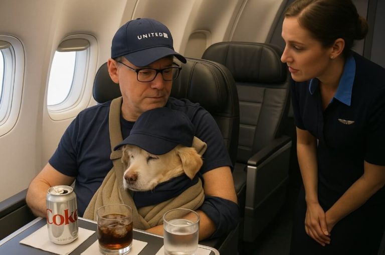 Traveler’s Viral “Dog Travel Hack” on United Airlines Sparks Debate Over Pet Policy and Compassion Traveler’s Viral “Dog Travel Hack” on United Airlines Sparks Debate Over Pet Policy and Compassion