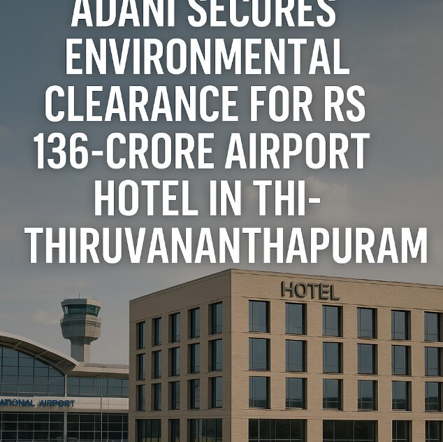 Adani Secures Environmental Clearance for Rs 136-Crore Airport Hotel in Thiruvananthapuram Adani Secures Environmental Clearance for Rs 136-Crore Airport Hotel in Thiruvananthapuram