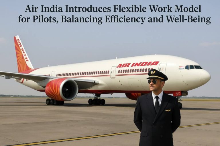Air India Introduces Flexible Work Model for Pilots, Balancing Efficiency and Well-Being