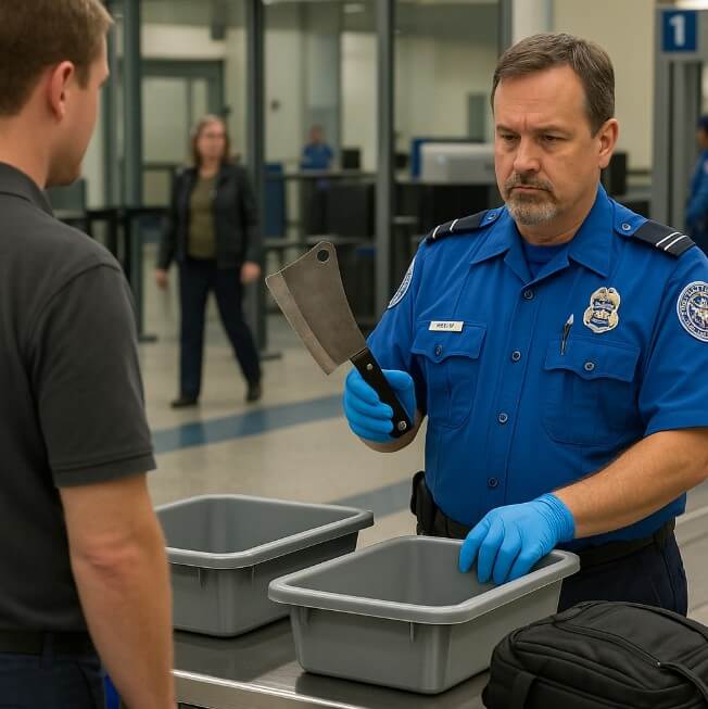 Delta Flight Delay Highlights Ongoing TSA Screening Gaps After Meat Cleaver Slips Through Checkpoint Delta Flight Delay Highlights Ongoing TSA Screening Gaps After Meat Cleaver Slips Through Checkpoint