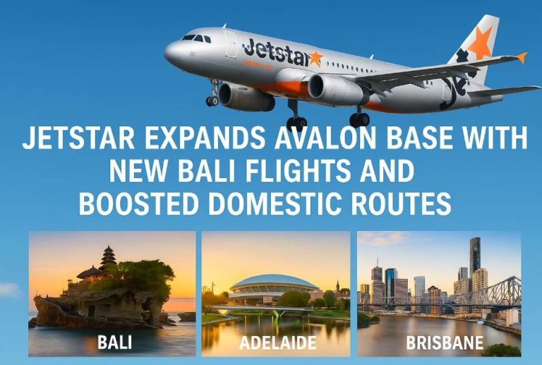 Jetstar Expands Avalon Base With New Bali Flights and Boosted Domestic Routes