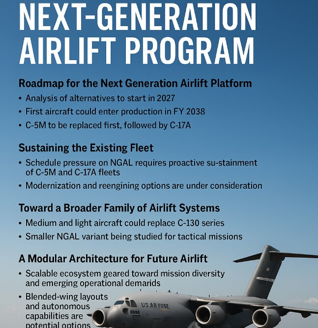 U.S. Air Force Sets Long-Term Course for Next-Generation Airlift Program U.S. Air Force Sets Long-Term Course for Next-Generation Airlift Program