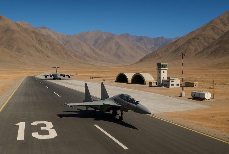 Nyoma Airbase Becomes the World’s Highest Fighter-Ready Facility at 13,700 Feet