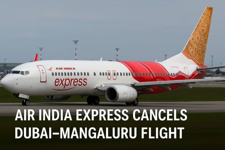 Air India Express Cancels Dubai–Mangaluru Flight After Last-Minute Technical Snag