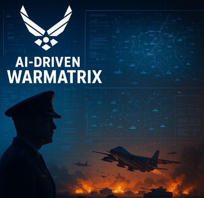 Air Force Bets on AI-Driven “WarMatrix” to Transform Future Wargaming Air Force Bets on AI-Driven “WarMatrix” to Transform Future Wargaming