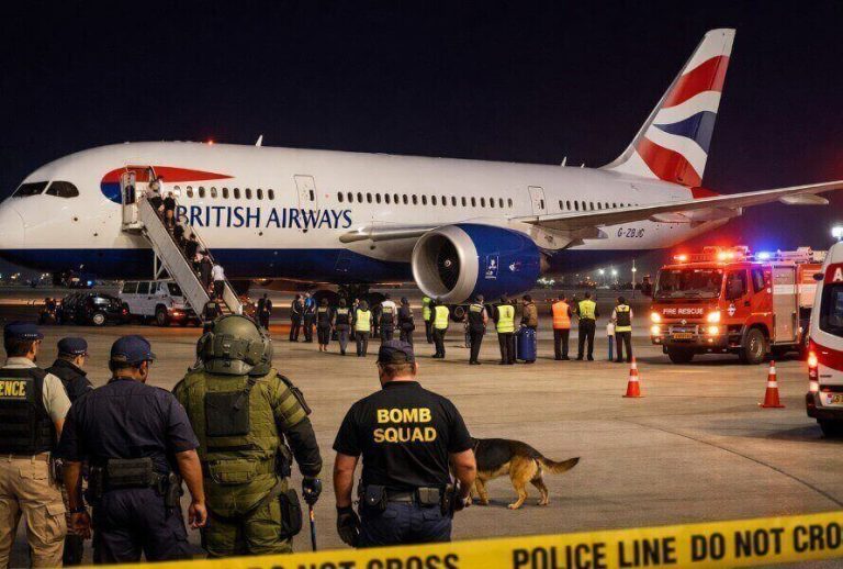 British Airways London–Hyderabad Flight Receives Bomb Threat After Arrival