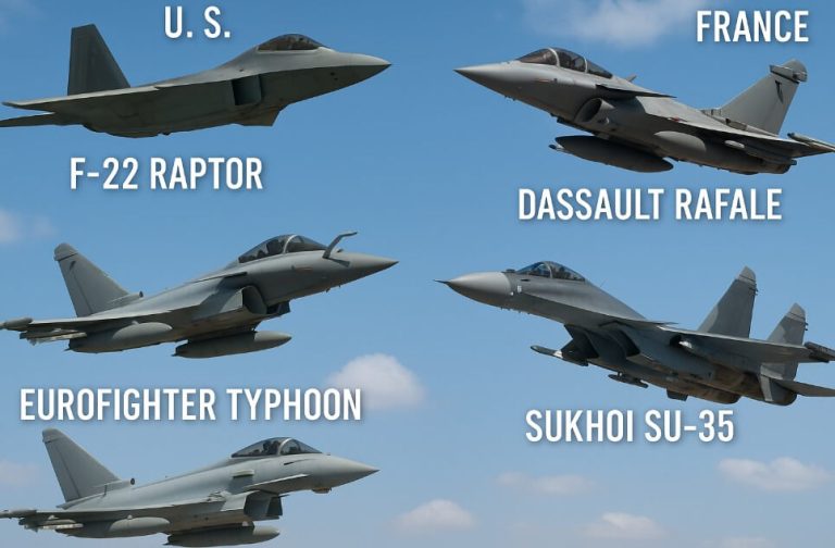 Global Powers Lean on Top Fighter Jets as Defense Competition Intensifies in 2025 Global Powers Lean on Top Fighter Jets as Defense Competition Intensifies in 2025