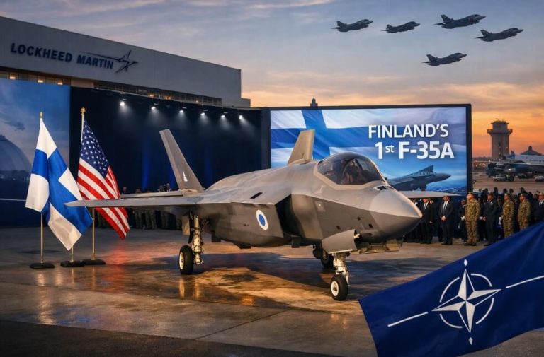 Finland Takes Delivery of First F-35A, Advancing Its Largest Defense Investment