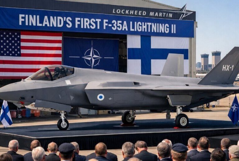 Finland Takes Delivery of World’s Most Expensive Fighter Jet as F-35 Program Advances