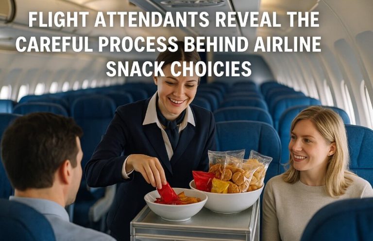 Flight Attendants Reveal the Careful Process Behind Airline Snack Choices
