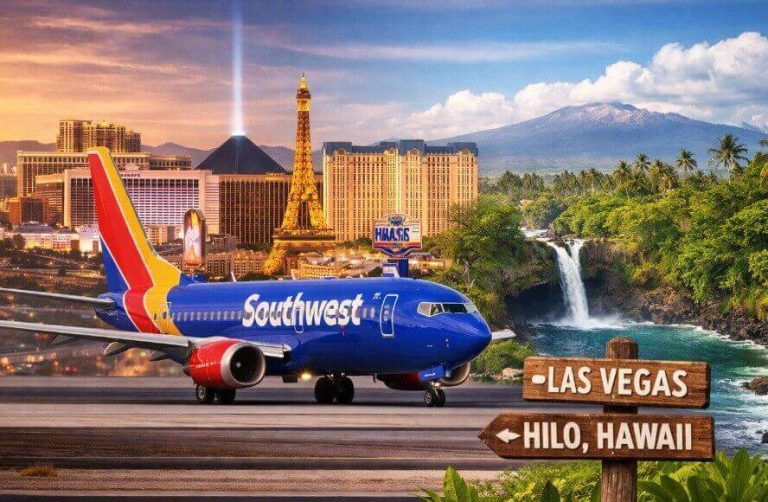 Southwest Airlines Restores Mainland Connectivity to Hilo with New Las Vegas Route