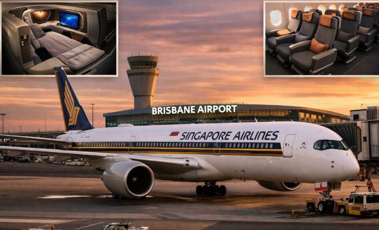 Singapore Airlines Restores Long-Haul Business Class Service to Brisbane